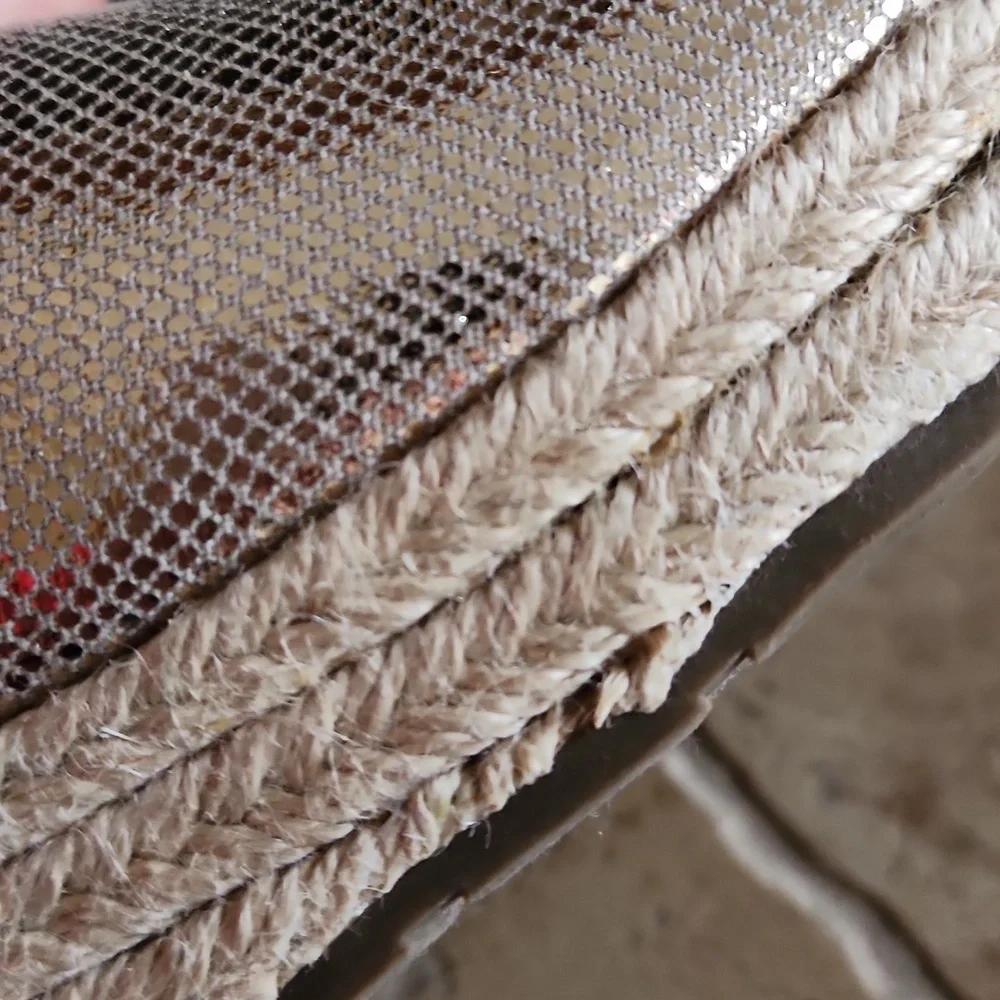 Naturalizer womans praline gold wedge sandal size 8.5 - Picture 11 of 12